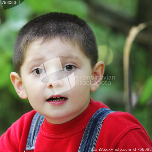 Image of Intent listening facial expression