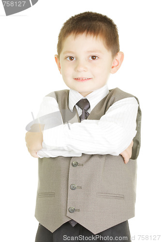 Image of Confident tidy kid