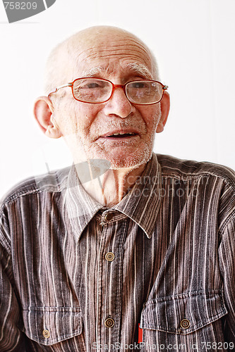 Image of Portrait of senior in eyeglasses