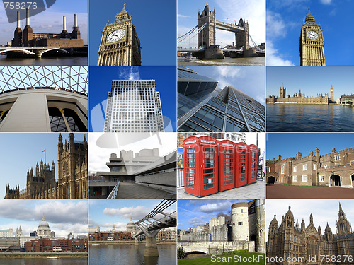 Image of London collage
