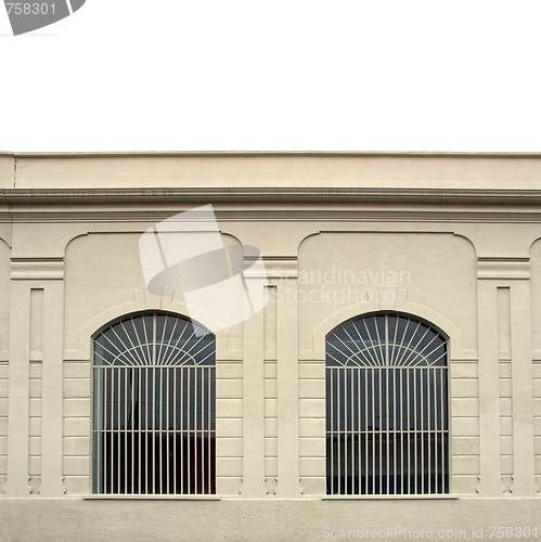 Image of Old factory wall