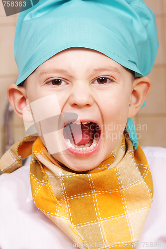 Image of Screaming cook