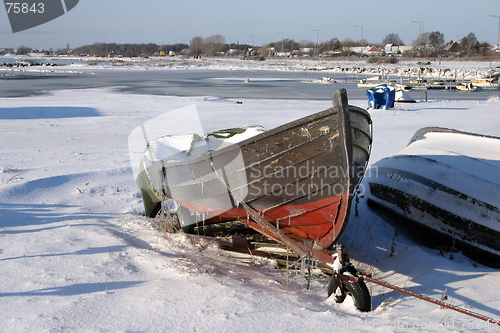 Image of harbour in sweden