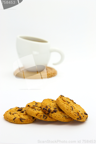 Image of Cookies and coffee cup