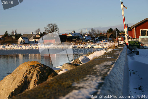 Image of harbour in sweden