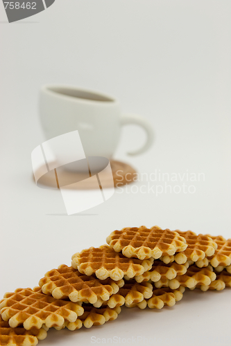 Image of Cookies and coffee cup