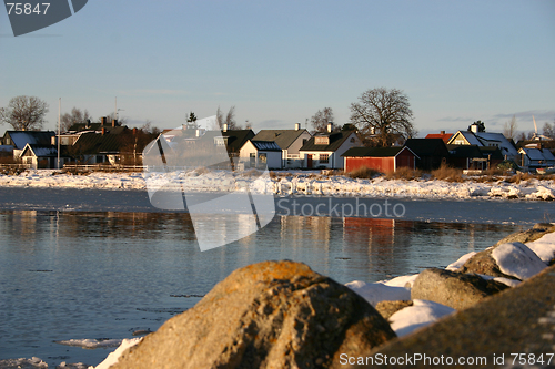 Image of harbour in sweden