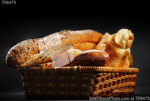 Image of Bread in basket