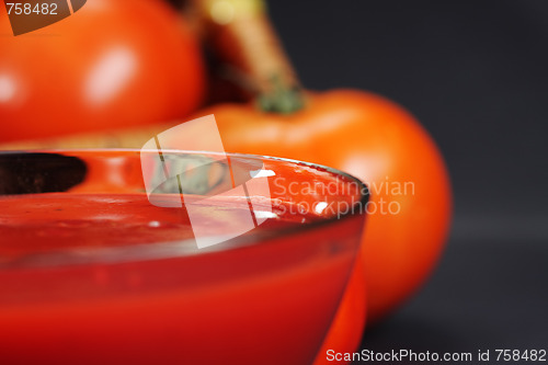 Image of Ketchup in bowl closeup