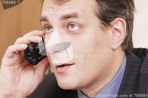 Image of Businessman on phone