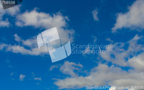 Image of Blue Sky and Clouds