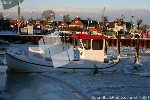 Image of harbour in sweden