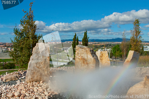 Image of Fountain in park