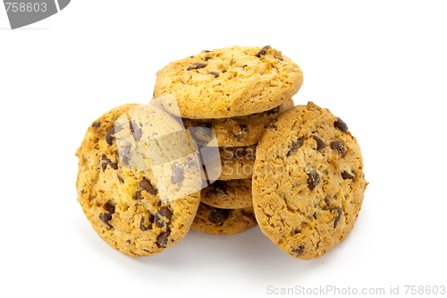 Image of cookies  isolated on white backgrounds