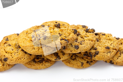 Image of cookies  isolated on white backgrounds