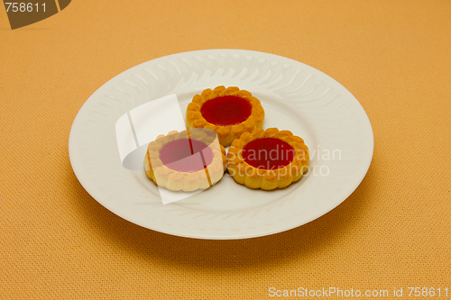 Image of A plate of cookies