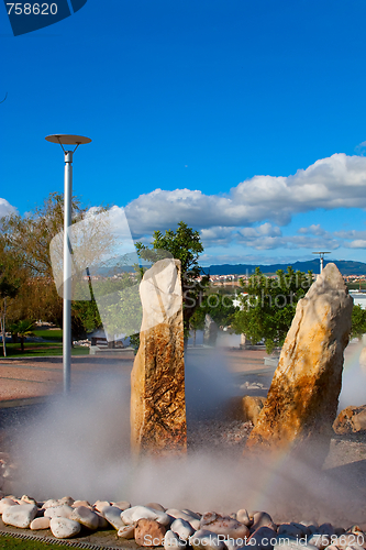 Image of Fountain in park