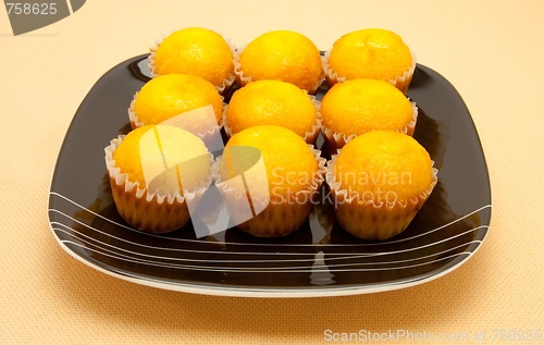 Image of orange cakes