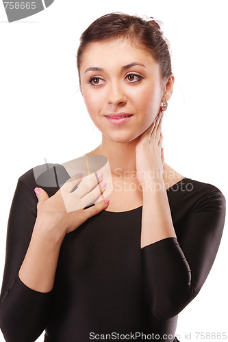 Image of Ballerina closeup
