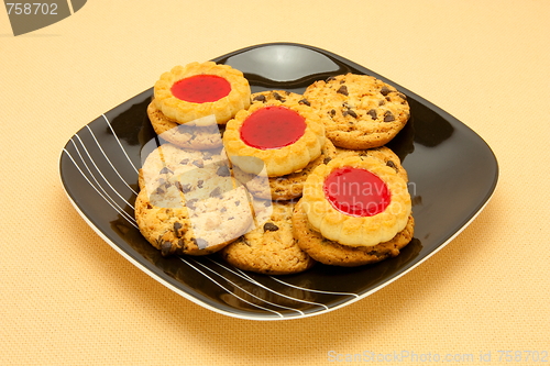 Image of A plate of cookies