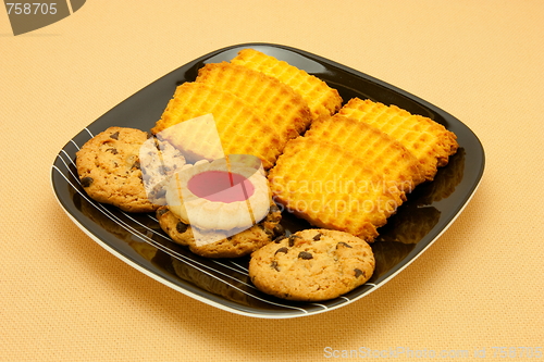 Image of A plate of cookies