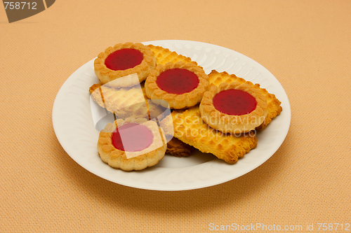 Image of A plate of cookies