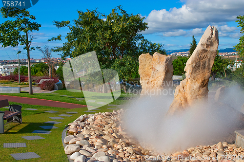 Image of Fountain in park