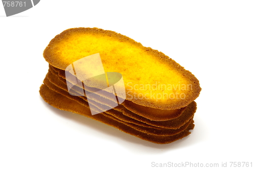 Image of cookies isolated on a white background 