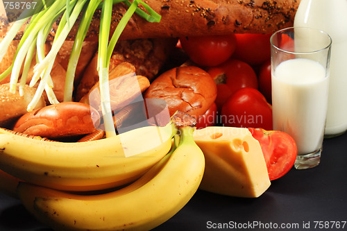 Image of Simple food set