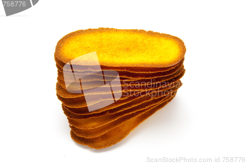 Image of cookies isolated on a white background 