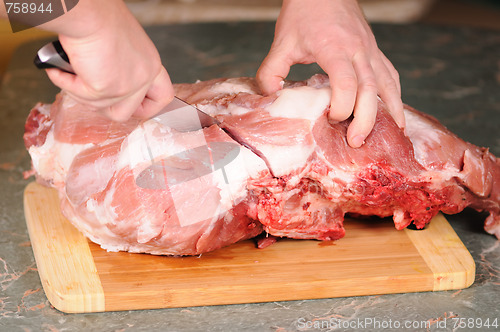 Image of Meat cutting