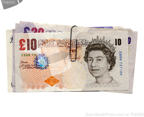 Image of Pounds notes