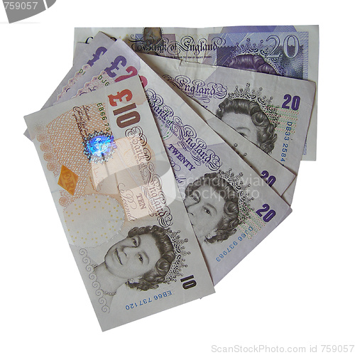 Image of Pounds notes