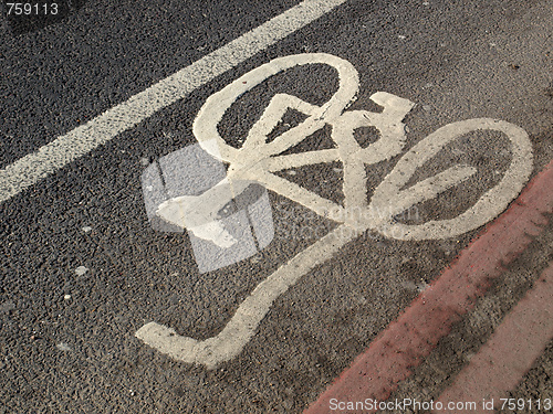 Image of Bike sign