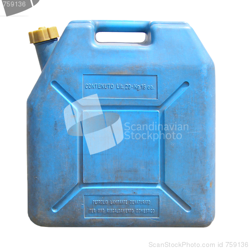 Image of Fuel tank isolated