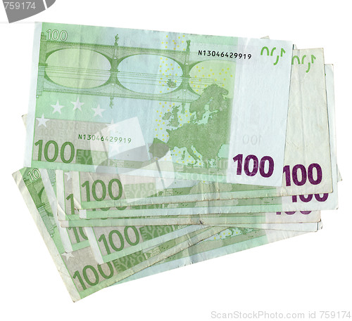 Image of Euro notes
