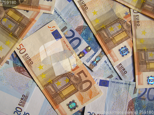 Image of Euro notes