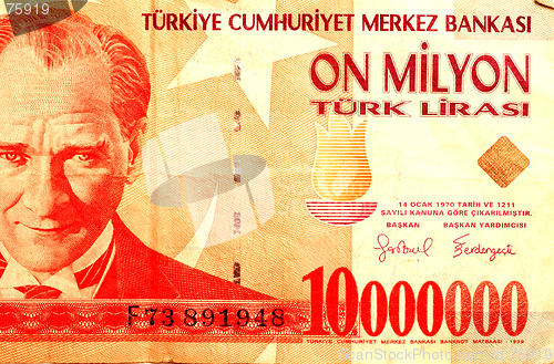Image of turkish money  83