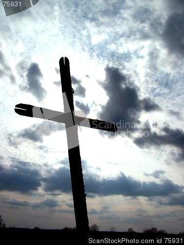 Image of Cross Sky And Field