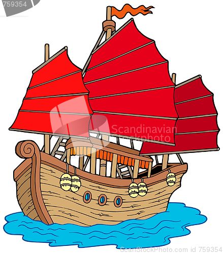 Image of Chinese ship