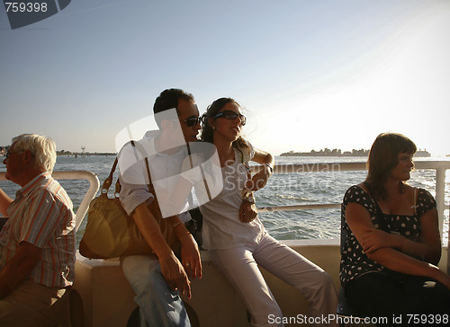 Image of Tourists Venice.