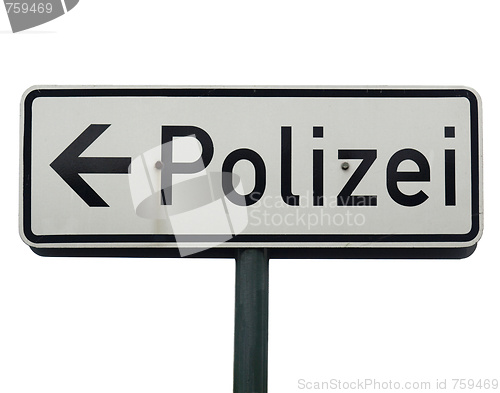 Image of Polizei sign