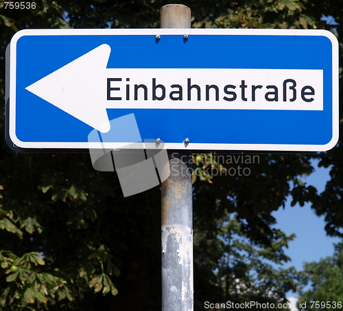 Image of One way
