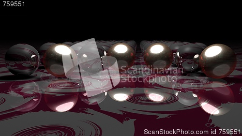 Image of 3d balls