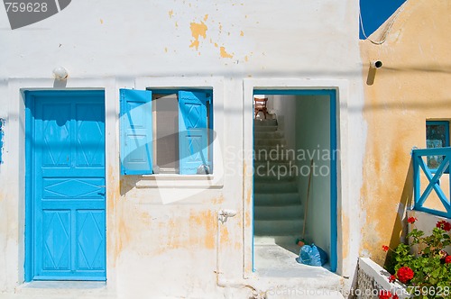 Image of Santorini beautiful buildings