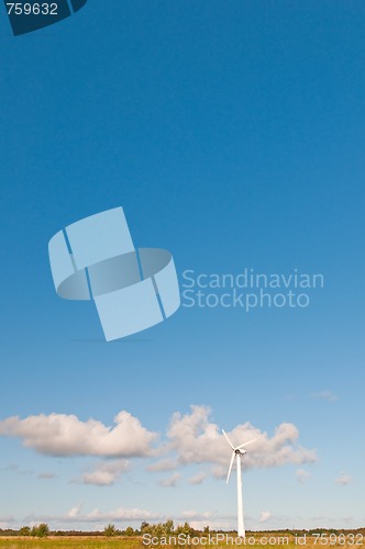 Image of Windmill in nature