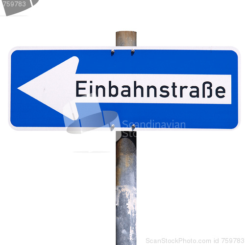 Image of One way