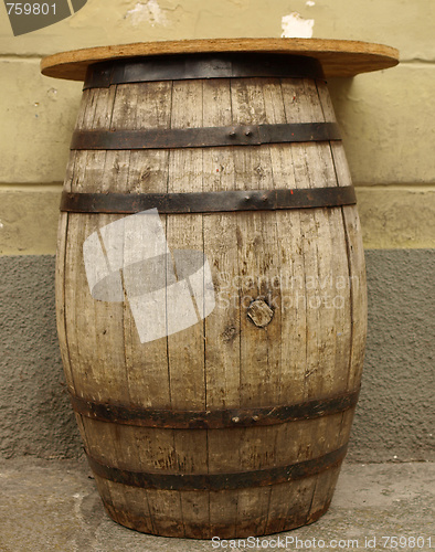 Image of Wine or beer barrel cask