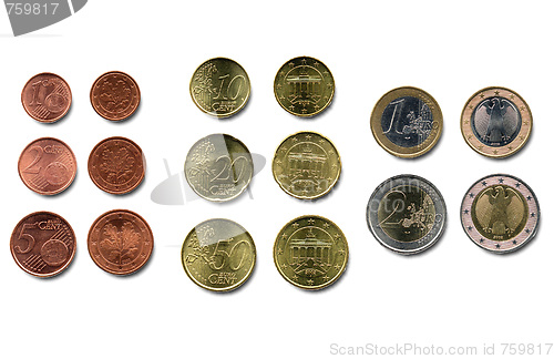 Image of Euro coins