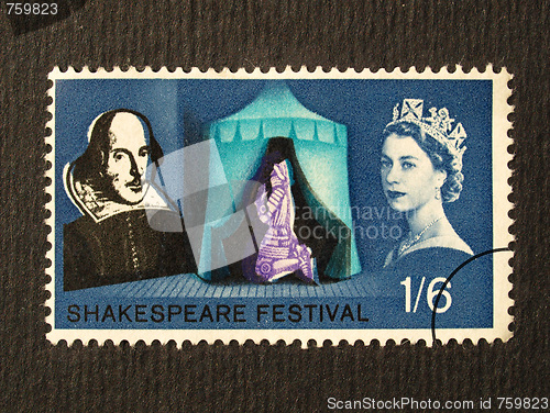 Image of Shakespeare Festival Stamp